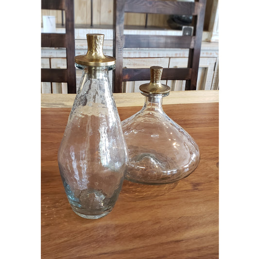 Glass Decanter short