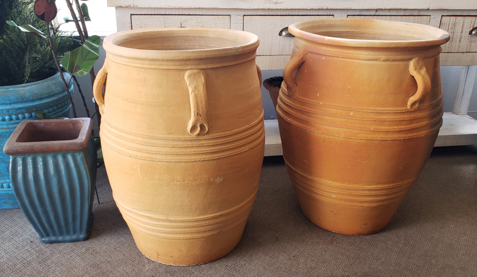 clay planter pots large Jumbo Planters – Foreign Accents