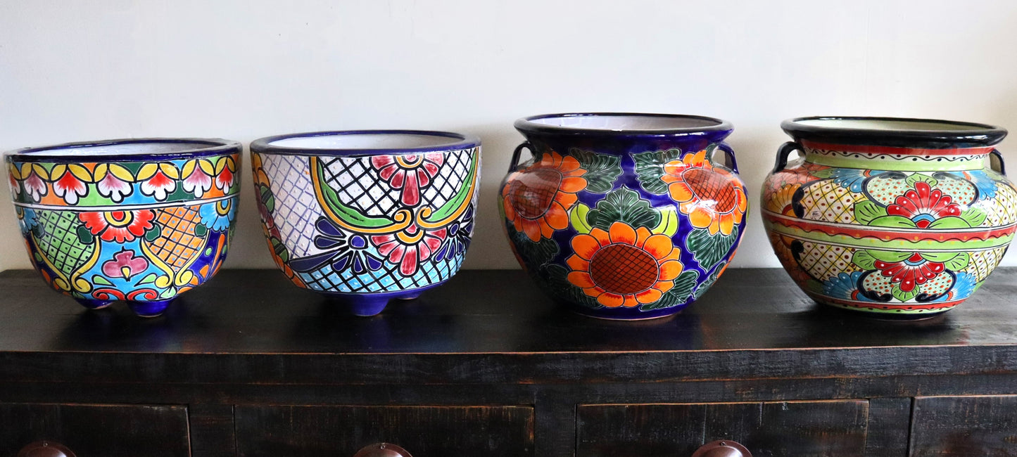 Talavera Garden Planters
