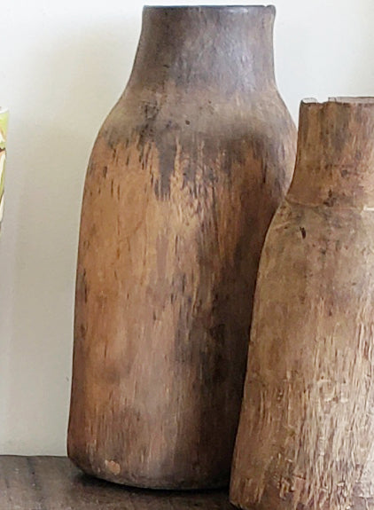 Vintage Wood Vessels