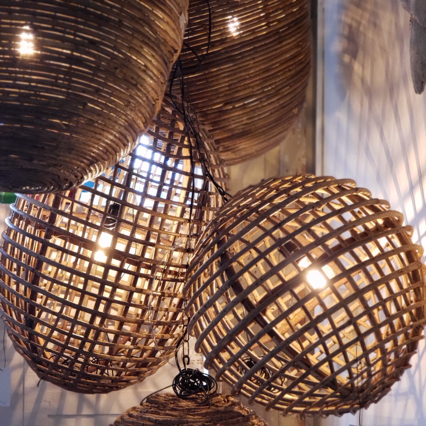 Natural Weave Lights