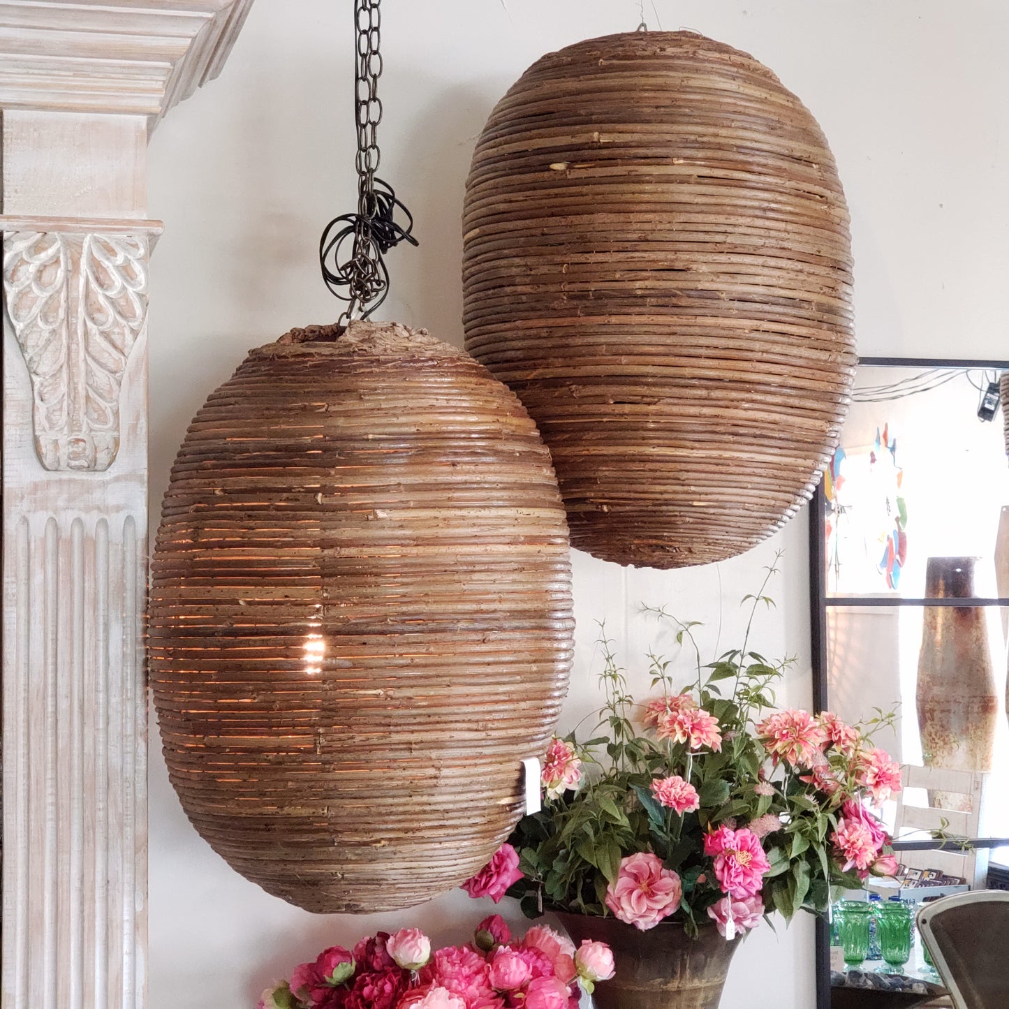 Natural Weave Lights
