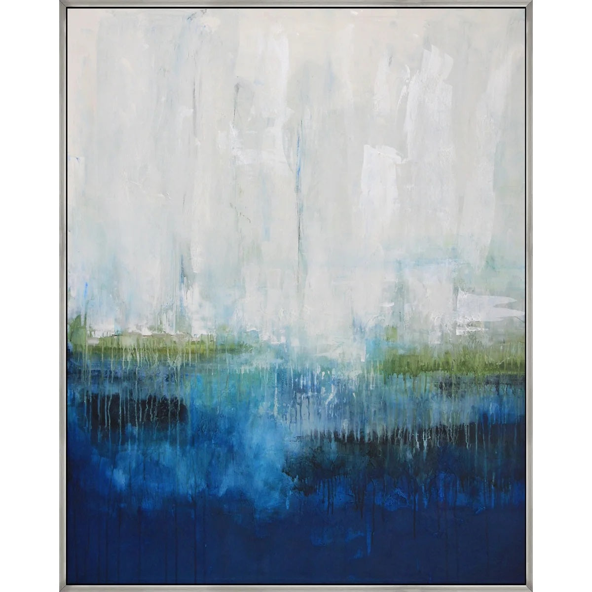 Blue Water Painting