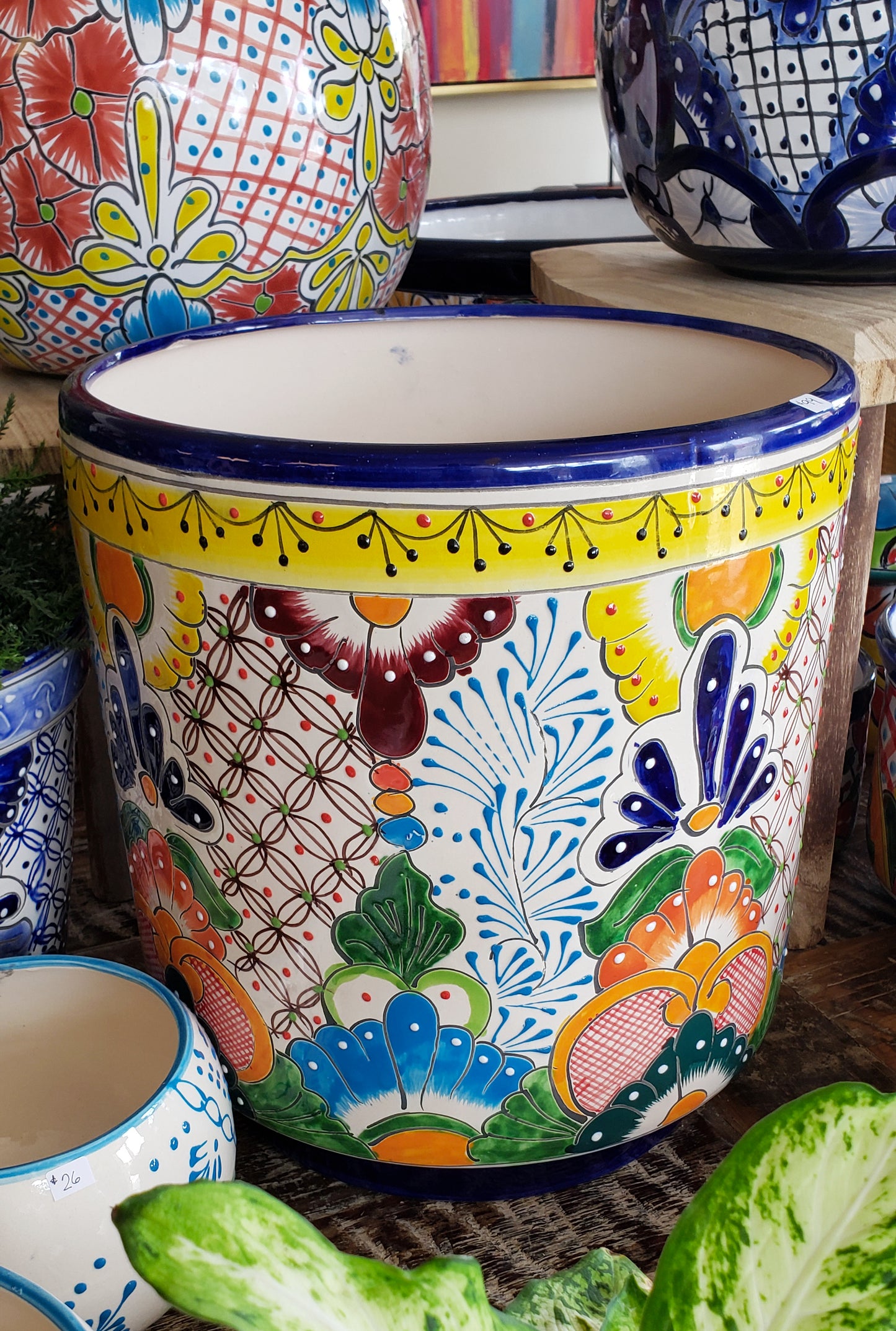 Talavera Garden Planters