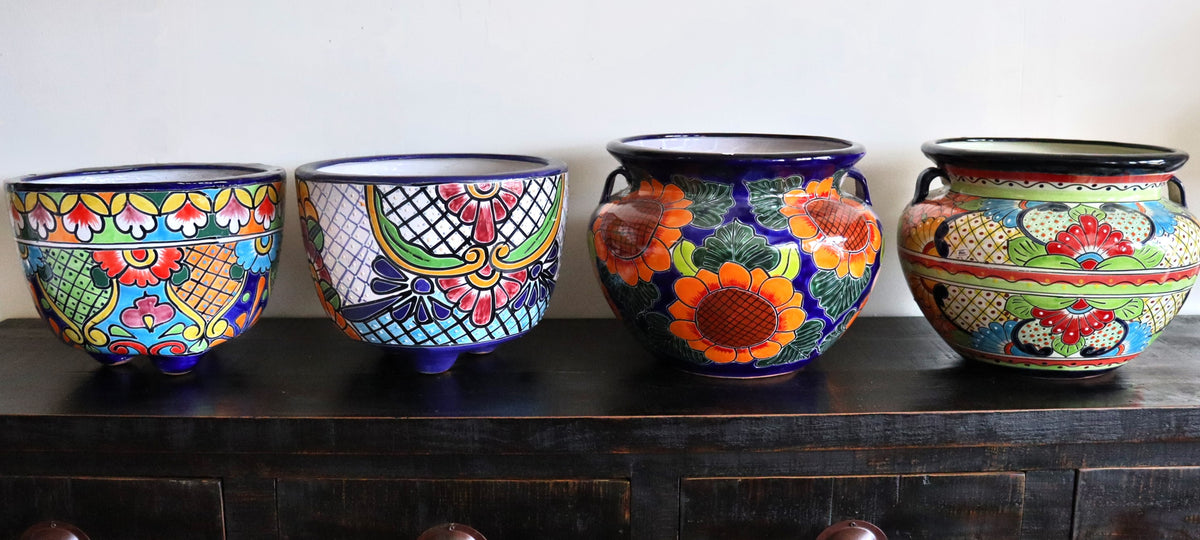Talavera Garden Planters